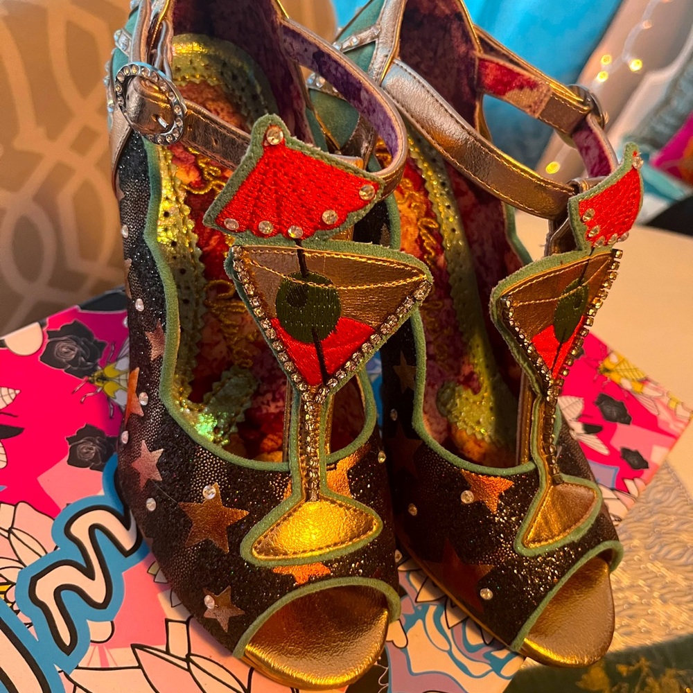 Irregular Choice heels: Cocktail Hour